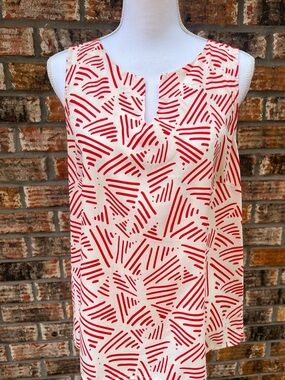 Creative Commune MEDIUM tank with Red Abstract Print from Stitch Fix